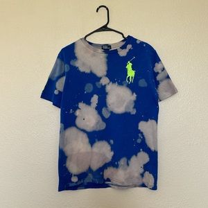 Polo Ralph Lauren Upcycled tie dye tshirt - youth XL